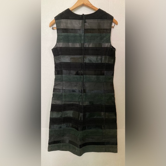 Calvin Klein Size 4 Fall/Winter 2015 Leather Panel Mini Dress - Picture 5 of 15